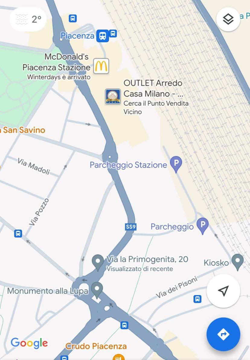 Appartamento La Lupa 皮亚琴察 外观 照片